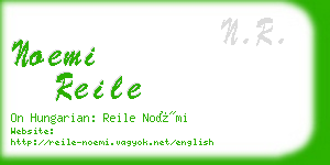 noemi reile business card